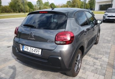 Citroen C3 cena 42800 przebieg: 44550, rok produkcji 2019 z Konin małe 154